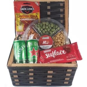 Cesta Bau De Boteco Presente Masculino